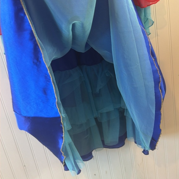 Disney Princess Mulan Costume Dress - Red, Blue, Purple Size 7/8 - Picture 5 of 8